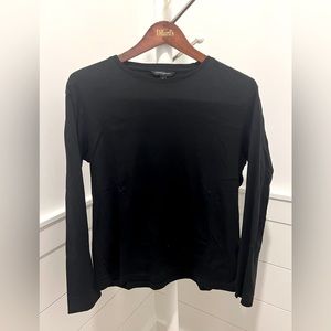 Men’s Medium Banana Republic Shirt Silky Black Great Condition!